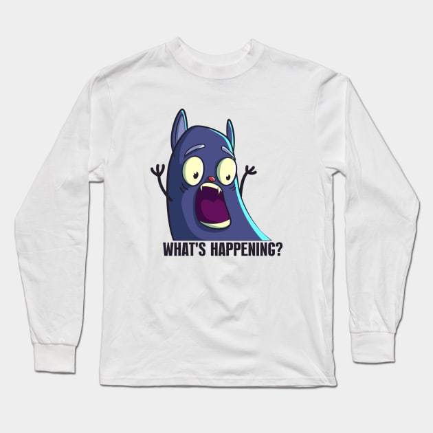 What's happening? Long Sleeve T-Shirt by art object